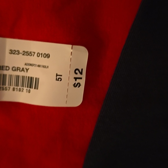 JUMPING BEANS AND OKIE DOKIE BOYS LONG SLEEVE SHIRT BUNDLE OF 2 SIZE 5T - Picture 6 of 8